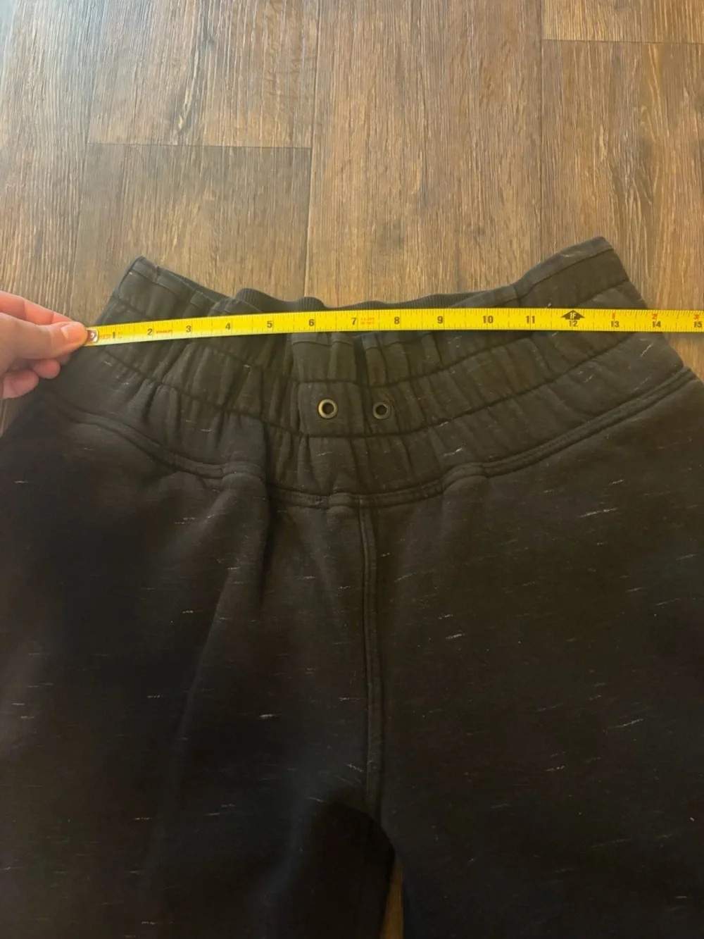 Adidas by Stella McCartney Women’s Black Fleece Sweatpants Capris w/Side Zippers - Picture 4 of 7